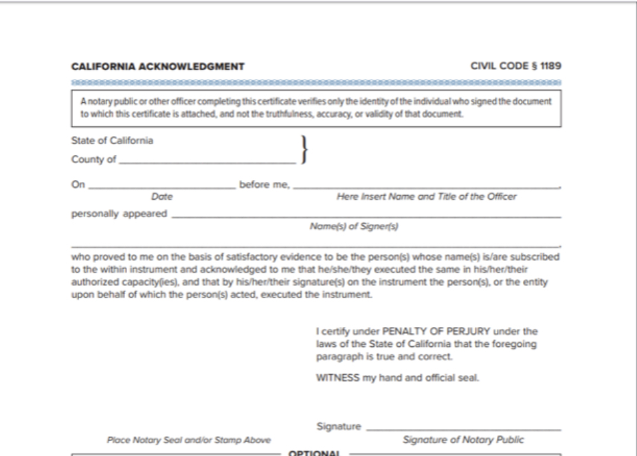 Use The Right Notary Certificate Acknowledgement Vs Jurat Nadine Stoll Notary Services 6726